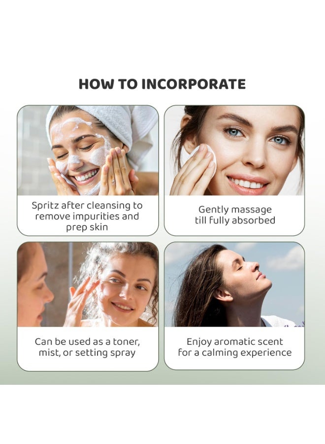 ري مجموعة ري ناتشورالز أكوا | تونر الأرز مع البابونج الروماني لبشرة متألقة - 100 مل | تونر ماء الأرز الكوري غير الدهني للنساء والرجال | تونر لبشرة صافية، زجاجية، وناعمة | لجميع أنواع البشرة - Image 3